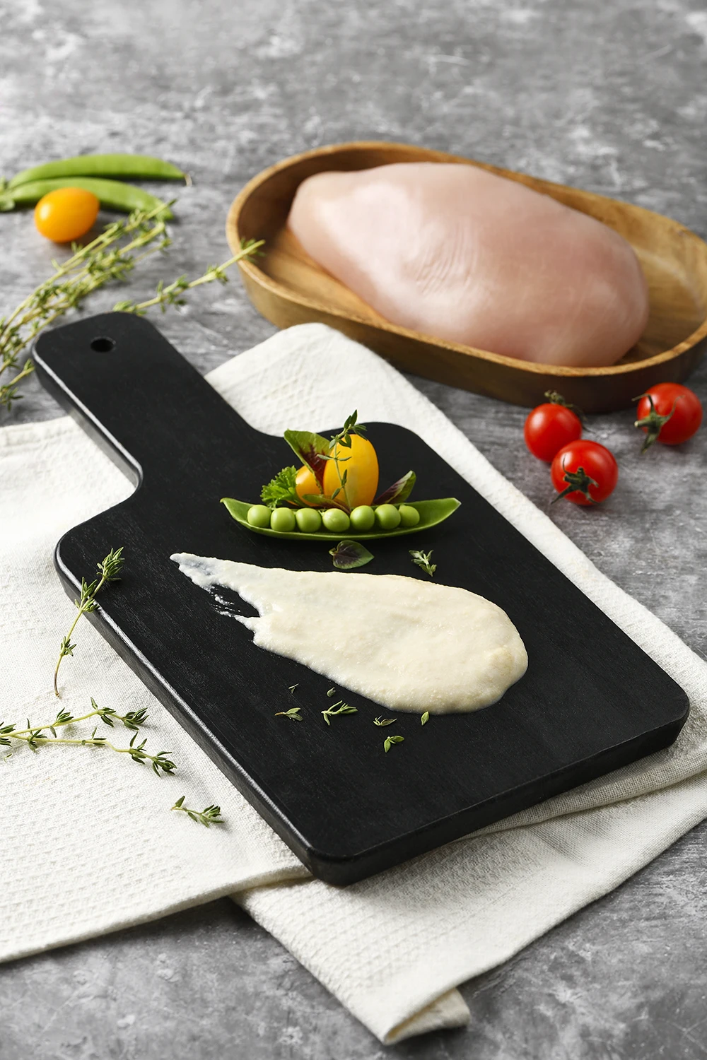 Атласная курица из кошачьей пюре, изготовленная из настоящих ингредиентов для мяса, корм для котят, товары для домашних животных, производитель из Таиланда