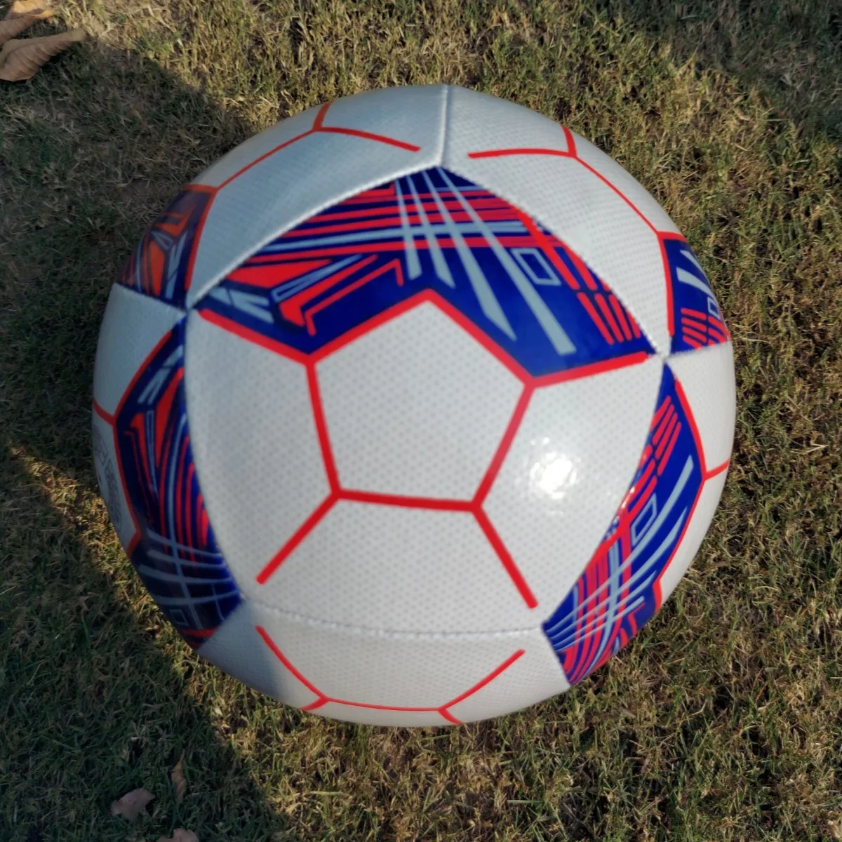 PVC Machine stich Promotion soccer ball  Quality 12 panels size 5  cheap price football
