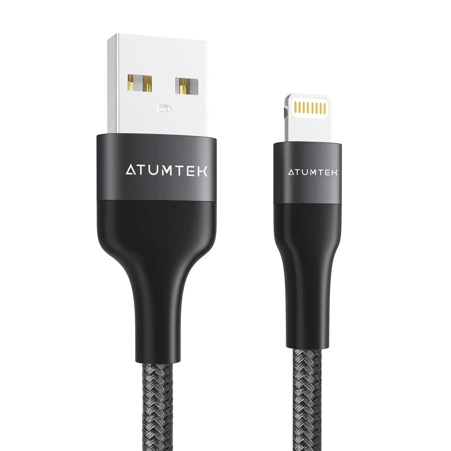 ATUMTEK MFI USB PD Fast Charger C48 Certificated 2m USB C to Lightning Cable for iPhone
