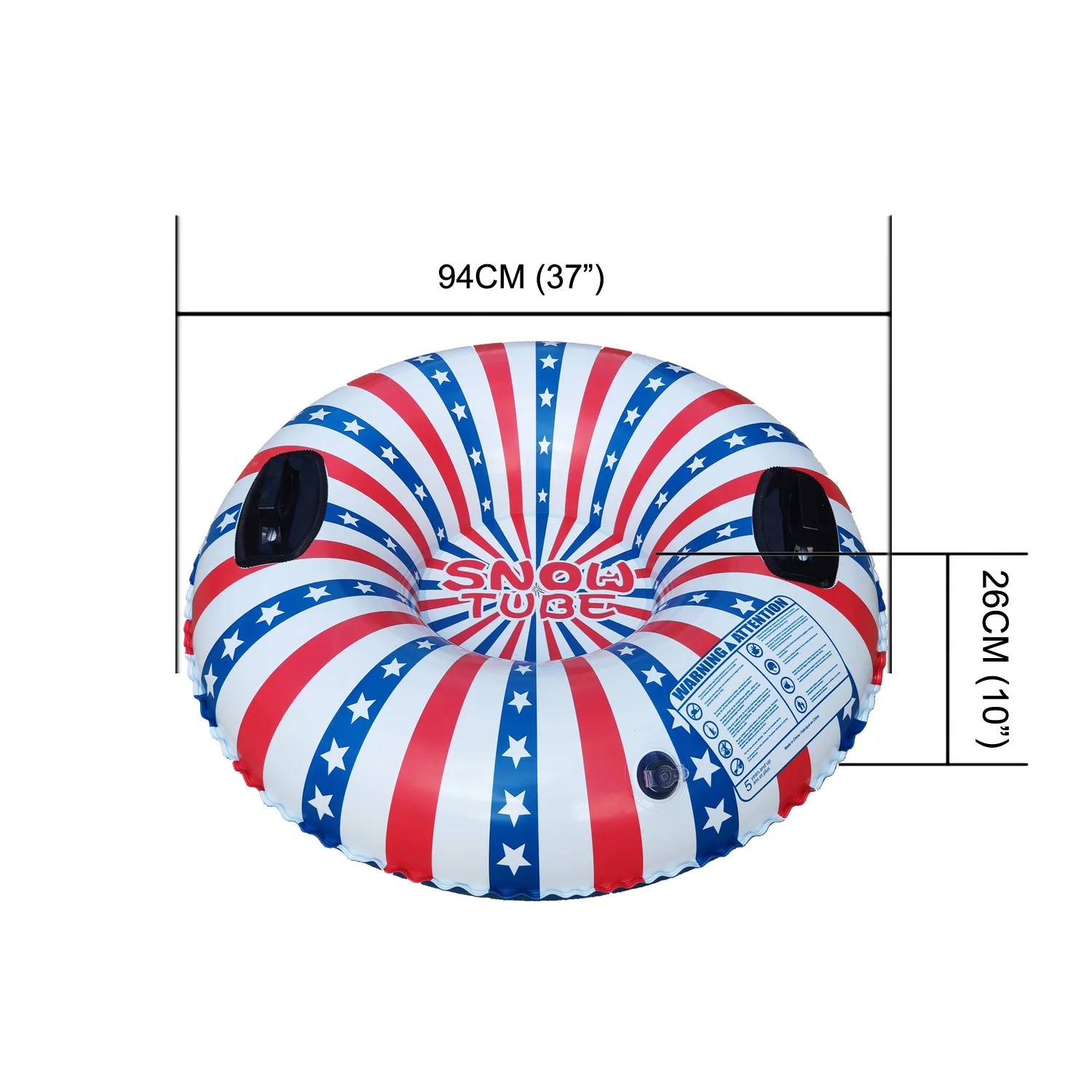 Наружное Надувное лыжное кольцо из ПВХ надувное для снега устойчивое к холоду детей и взрослых катания на лыжах открытом воздухе