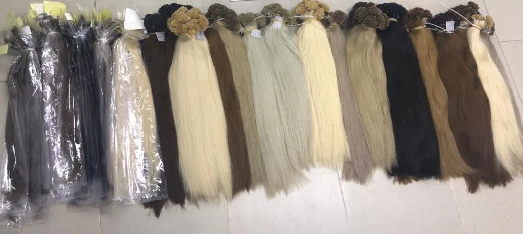  Оптовая продажа натуральные прямые Волнистые нано-микро-кольцевые ленты из натуральных волос вьетнамские волосы