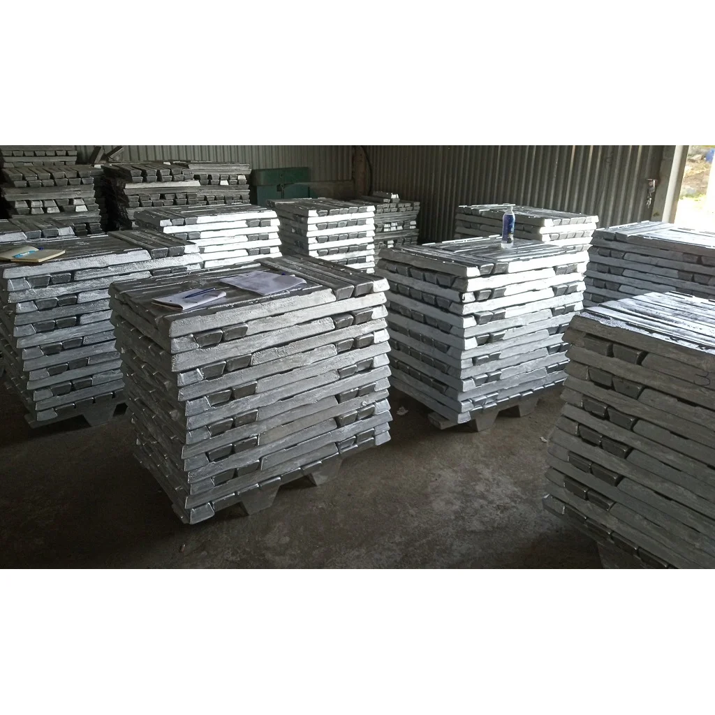 0.1% Max Zn 0.1% Max Ti Alloy 550C Melting Point Aluminium 6063 Ingots