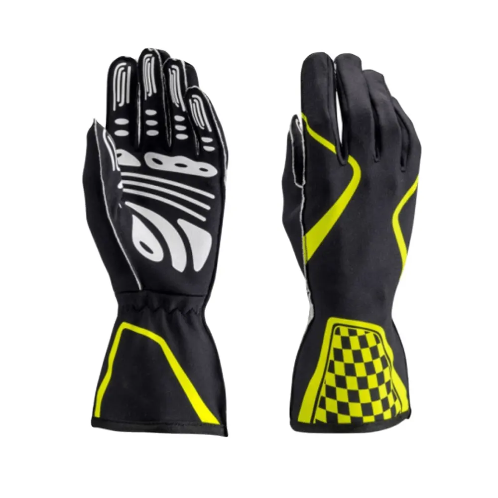 OEM Пакистан поставщик дышащие гоночные перчатки для карт вождения на открытом воздухе