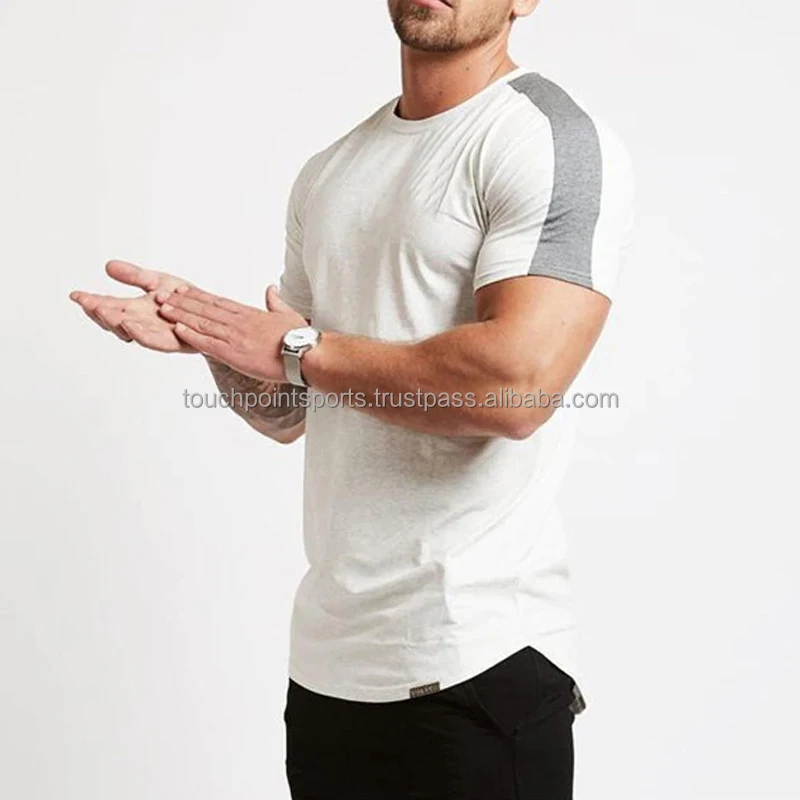 220gsm Combed cotton tshirt for men heavyweight t-shirt short sleeve men tee shirt