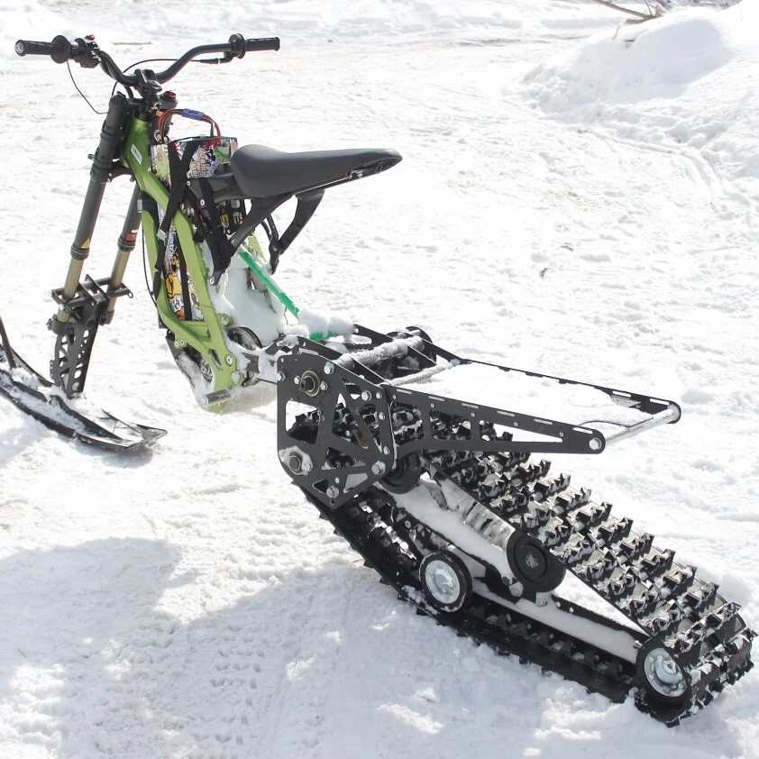 Snowbike KIT Monotrack snowmobile kit tracked kit for Sur Ron Ebike pitbike motorcross ATV bike motorcycle enduro