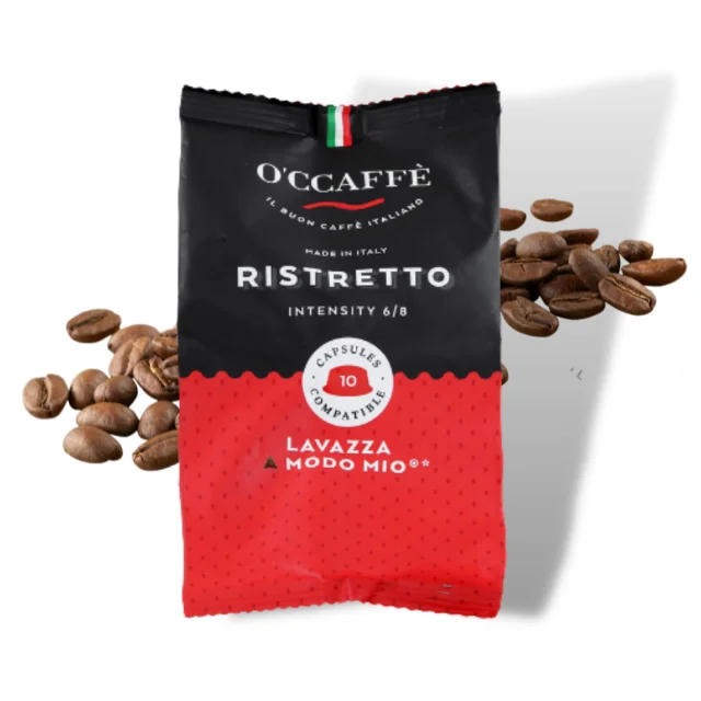 Made In Italy A Modo Mio Compatible Italian Ristretto Coffee Capsules For Espresso Cocktail