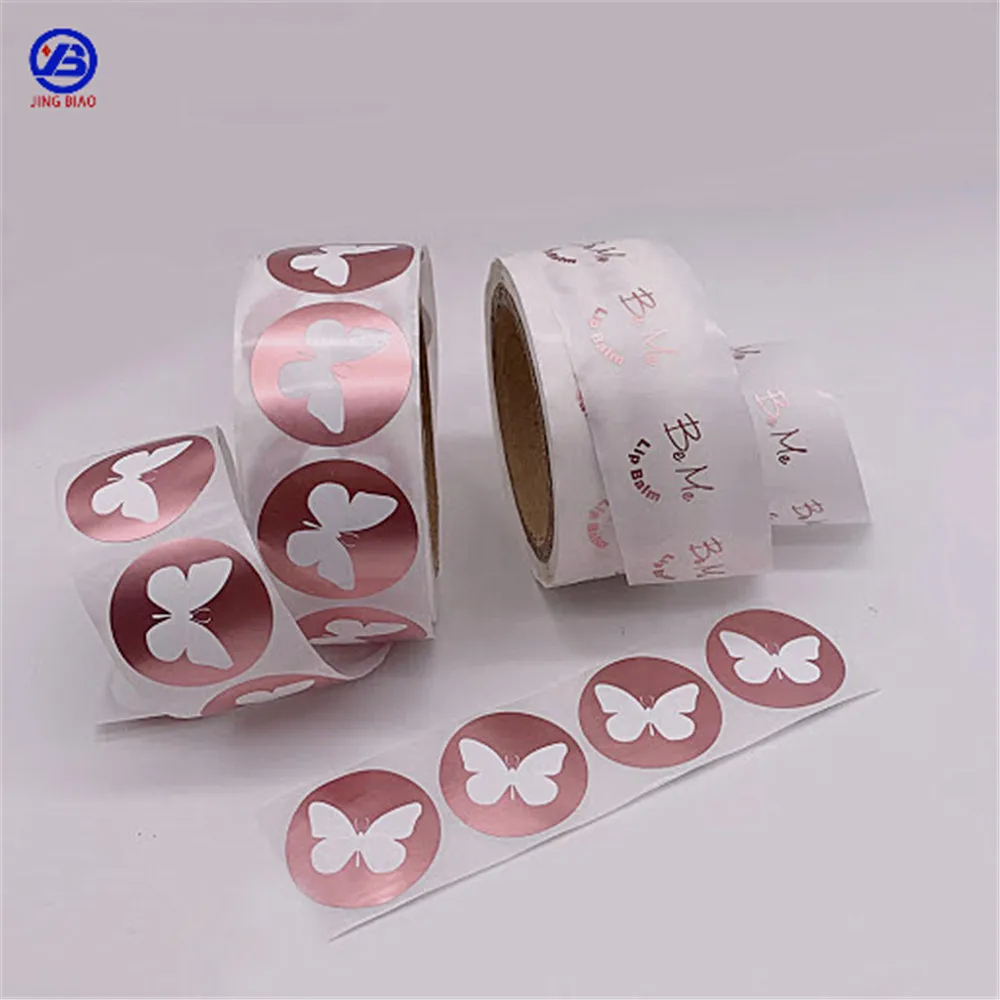 Собственный производитель, оптовая продажа, индивидуальная этикетка, самоклеящаяся упаковка, наклейка, рулон, логотип, печатные этикетки для бумажных пакетов