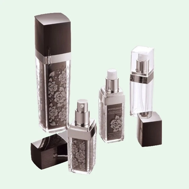 
 Двухслойная квадратная прямая акриловая Квадратная бутылка производства Тайвань  