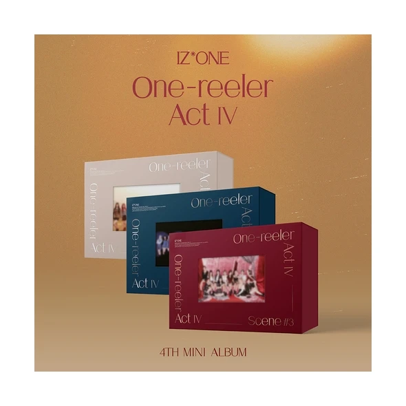 
[Official Kpop]IZ*ONE - Mini Album Vol.4 One-reeler / Act IV 