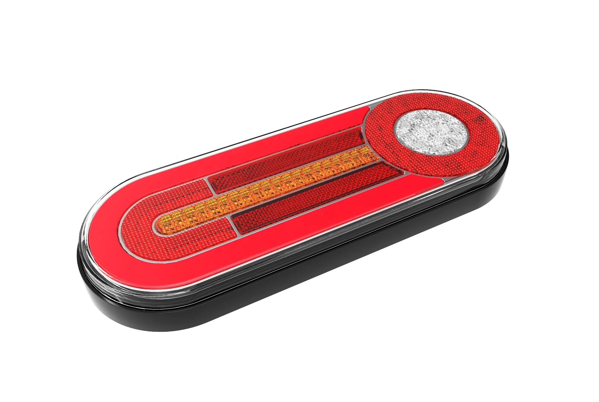 Led 10Inch Oval Truck Tail Light For Truck Trailer Rv And Boat