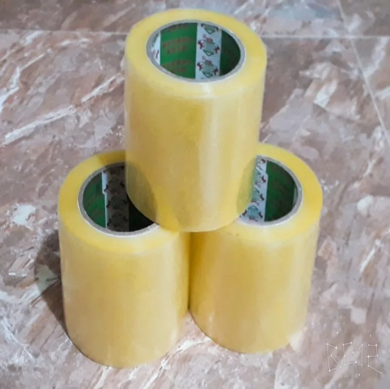 Super High Quality PVC Adhesive Tape 100m Single BOPP/OPP Factory Direct Carton Sealing Packing Hot Melt Acrylic Based Masking