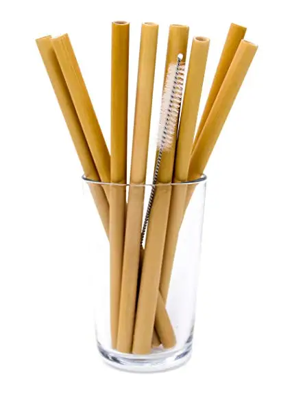 Vietnamese Eco-friendly Natural Bamboo Drinking Straws Handmade Reusable Bamboo Straws Biodegradable Bamboo Straws for Drinking