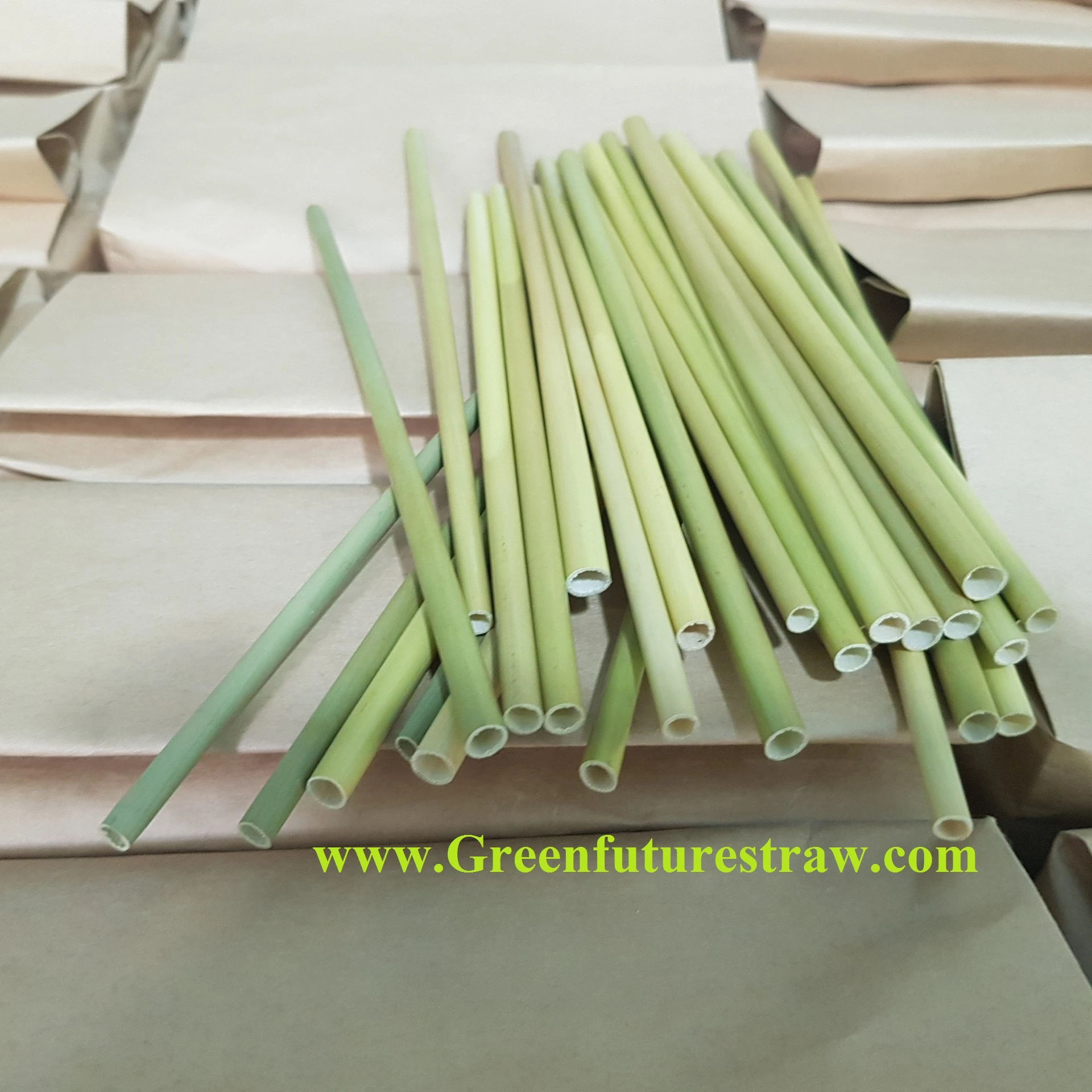 High Quality Disposable Biodegradable Round Grass Straws Eco-Sustainable Drinkware Accessories for Bar Use USA Market