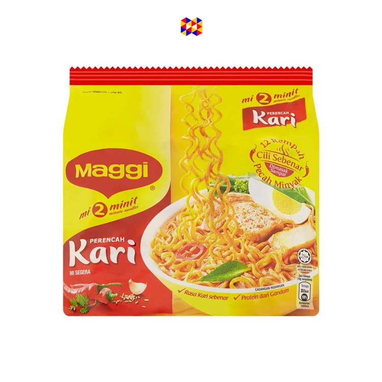 Надежный продавец лапша быстрого приготовления Maggi 2 минуты со вкусом Карри 5x79 г доступно в большом
