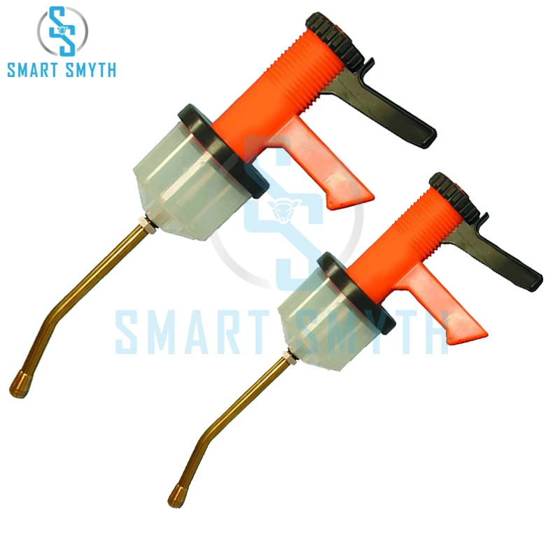 150ml Veterinary Drencher Instruments Plastic Animal Drencher Automatic Drenching Gun Continuous Drench Syringe for Animal