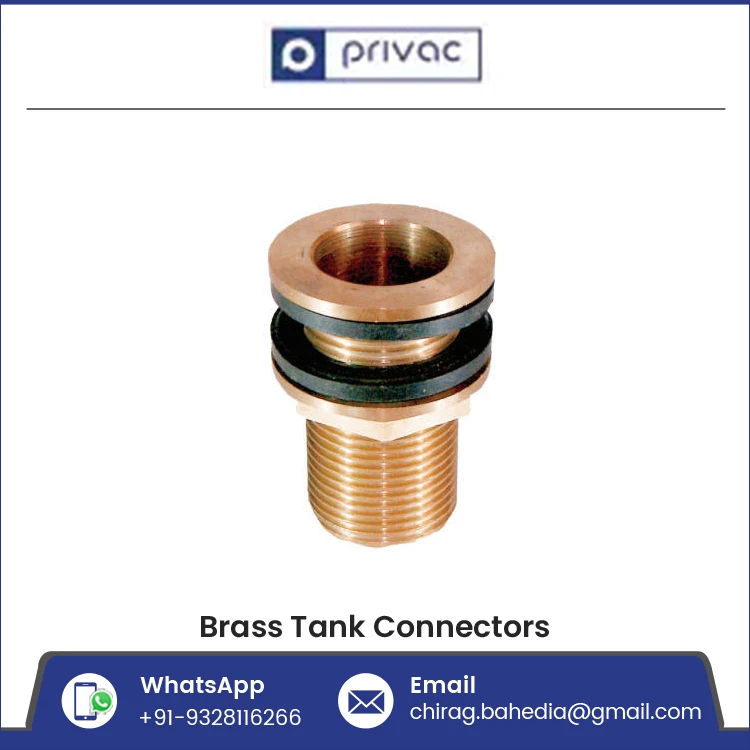 Premium Quality Standard Smooth Threading Brass Flange Water Tank Connectors