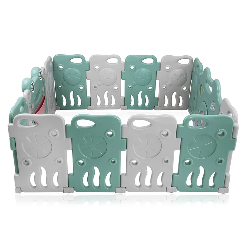 Cute Indoor Wooden Plastic Safety Babies Crib And Playpen Portable Baby Cot Playpen Foldable Travel Cot Travel Bed