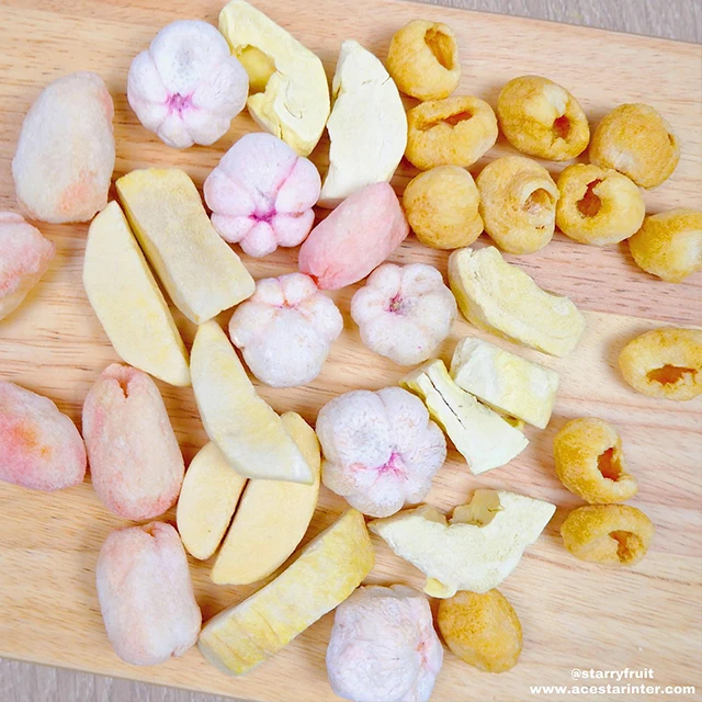 Starry 100% Natural Freeze Dried Fruit Rambutan Premium Quality Thailand 30g