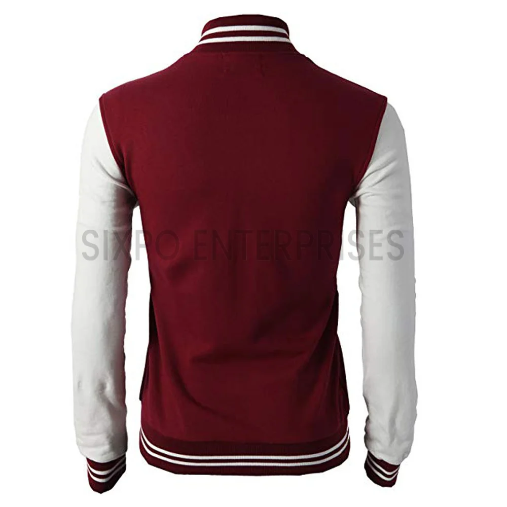 Different Color Men Varsity Jacket Custom Light Weight Comfortable Varsity Jacket 2020 Wholesale Price Varsity Jacket