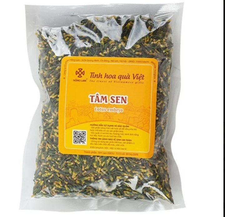 Viet Nam Factory Price 100 % Natural Dried Lotus Plumule Lotus Embryo Tea 200gr