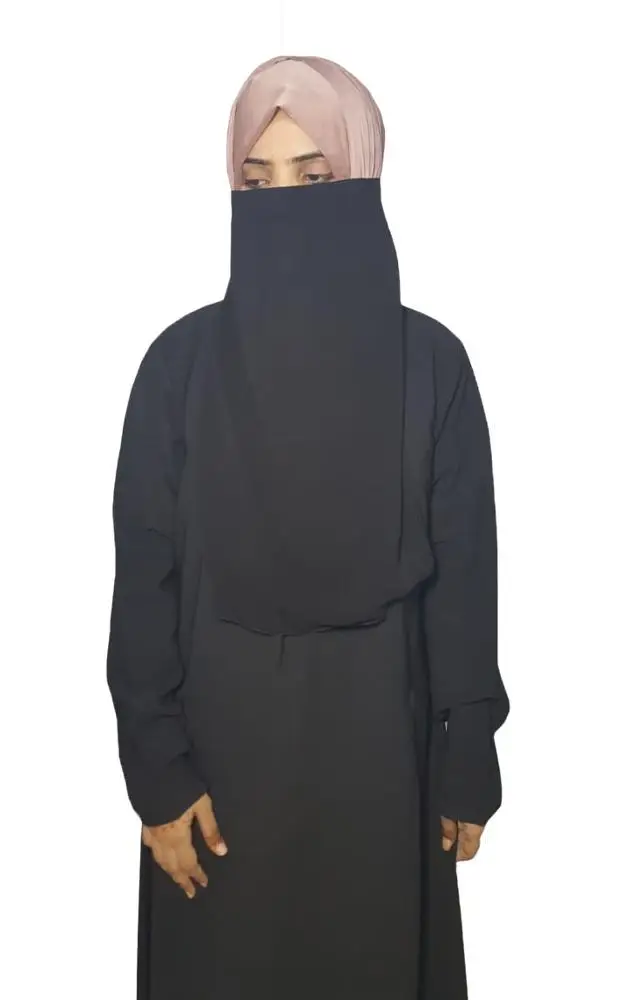 Single Layer Half Niqab
