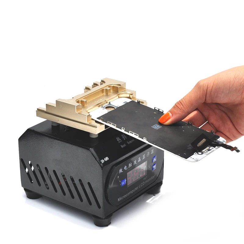 LCD Frame Separating Machine Hot Plate to Separate Frame For iPhone 6 to X XR 11 12pro Max