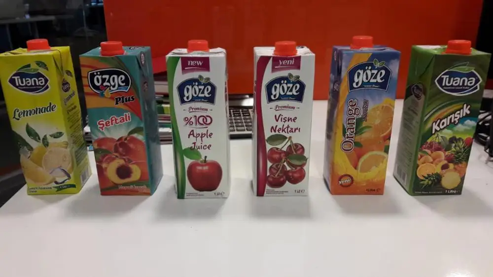  Ассортимент фруктовых соков