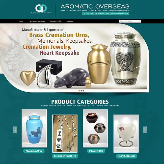 Professional Alibaba Minisite Design Tiles Minisite Design