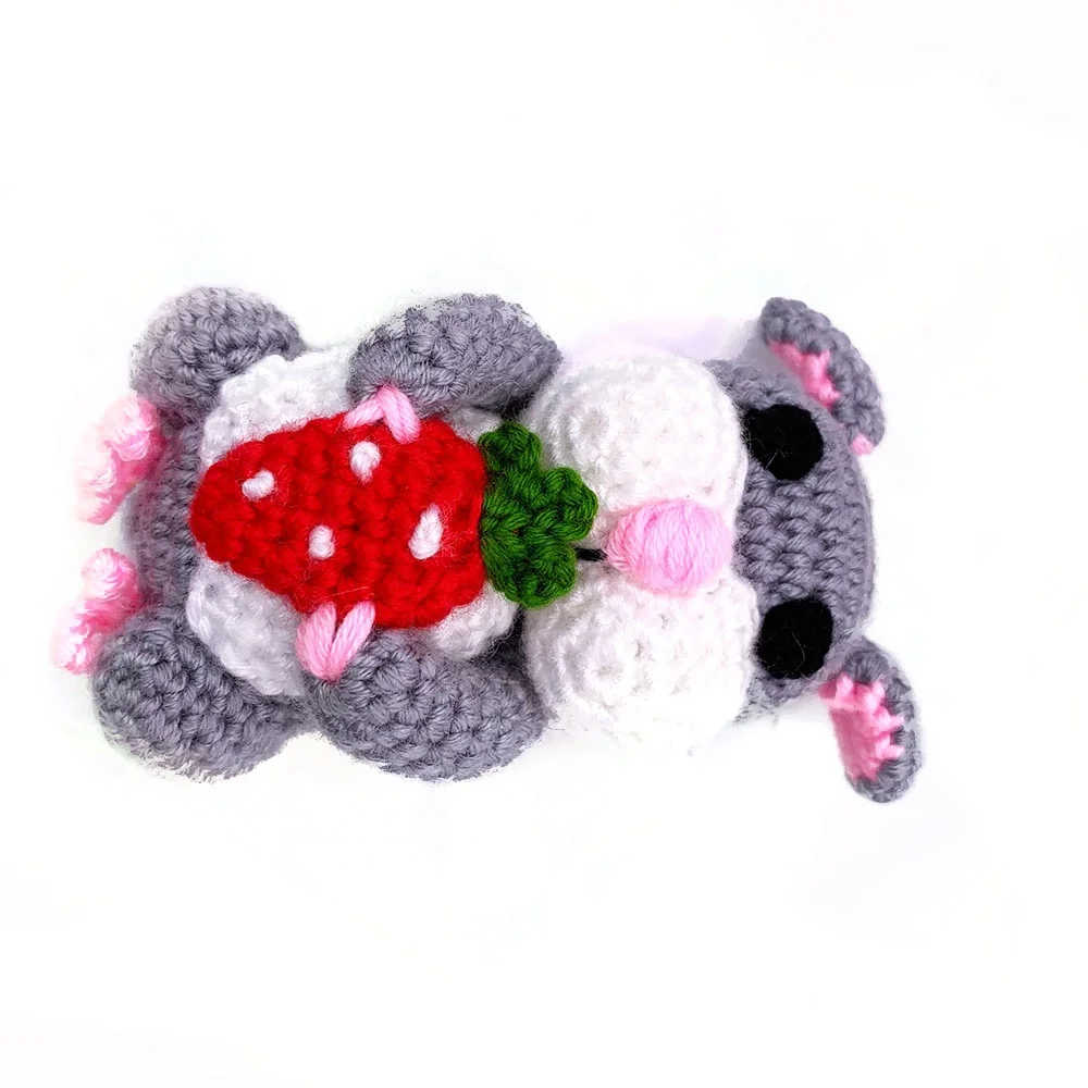 
wholesale stuffed fat hunt mouse pounce story simulation plush cat toys with cute mice 