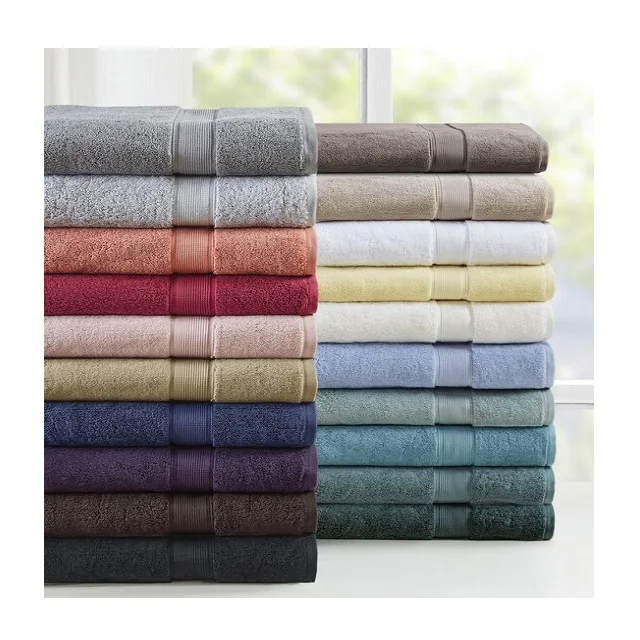 High Quality Dyed Dobby Weave Towel Sets In Different Sizes Available For Gym In Bulk On Best Wholesale Price