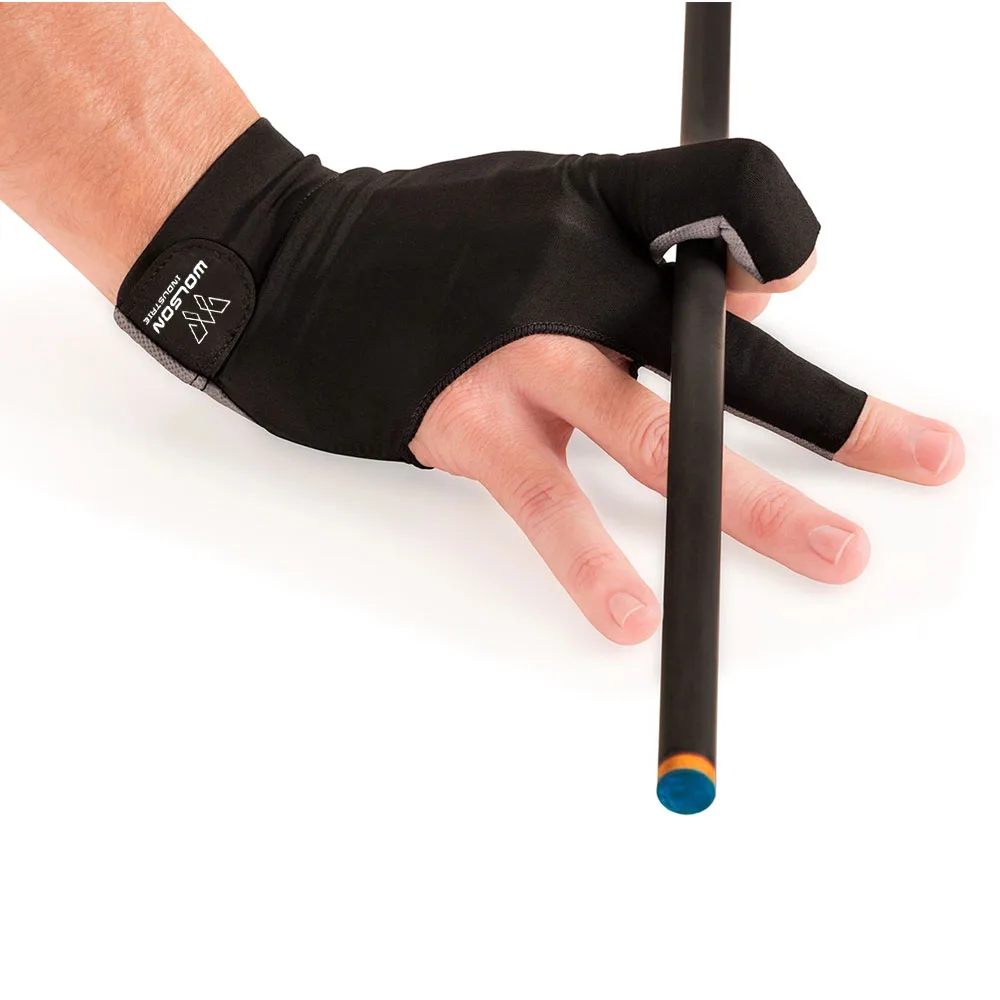 Высококачественные Новые прочные спандекс бильярдный шутер снукер Перчатка Левая Правая рука открытая 3 палец кия перчатка для мужчин и женщин