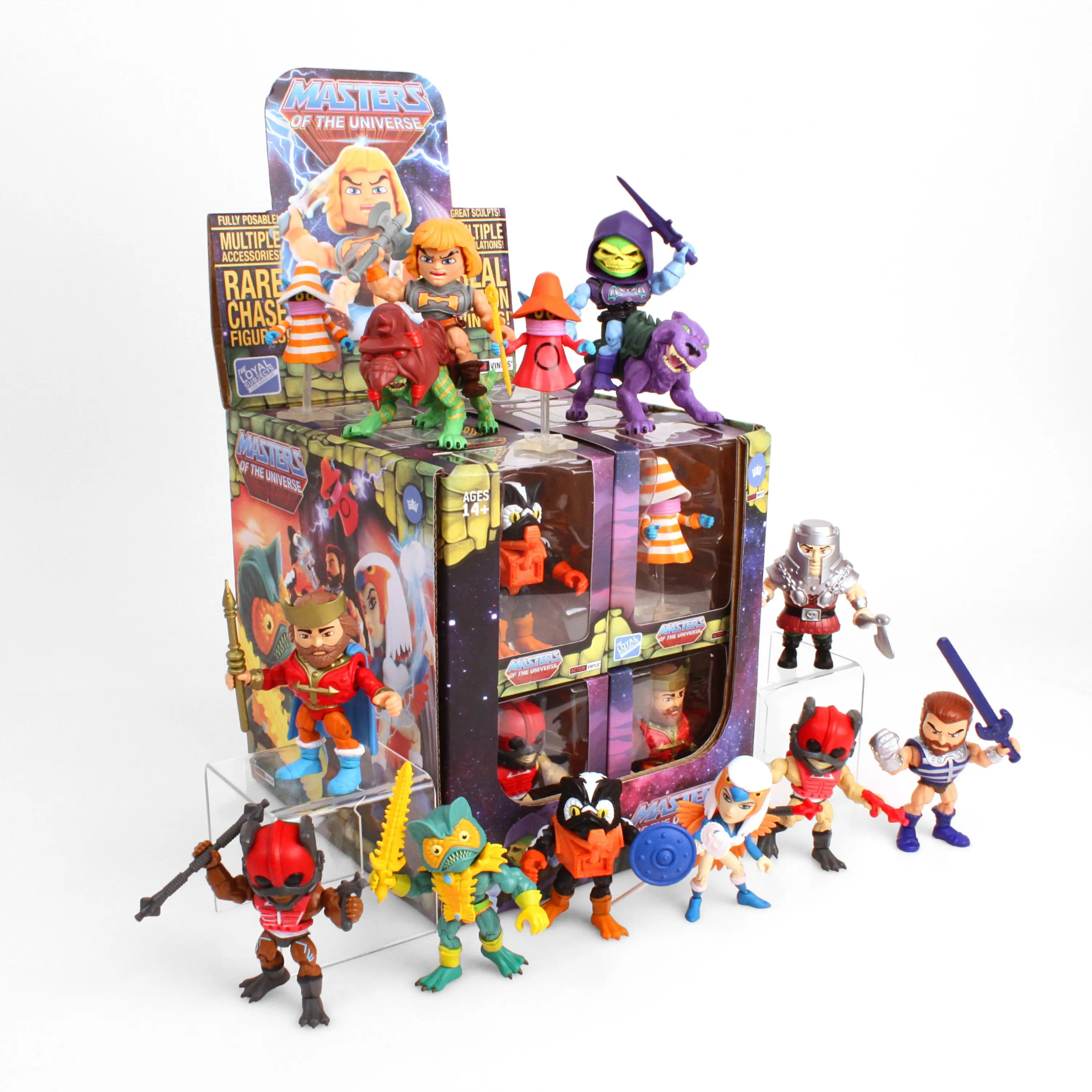 
Фигурка из винила «мастера вселенной», волна 2, сша, размер 3,2 дюйма 