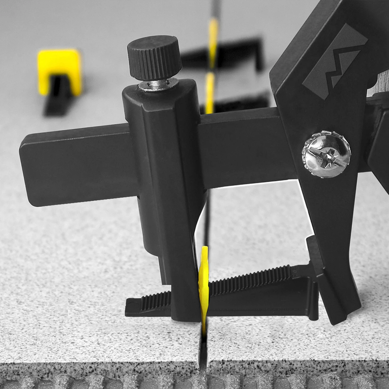 Plastic tile leveling wedges improves the quality of the cladding allowing you to make the surface completely flat