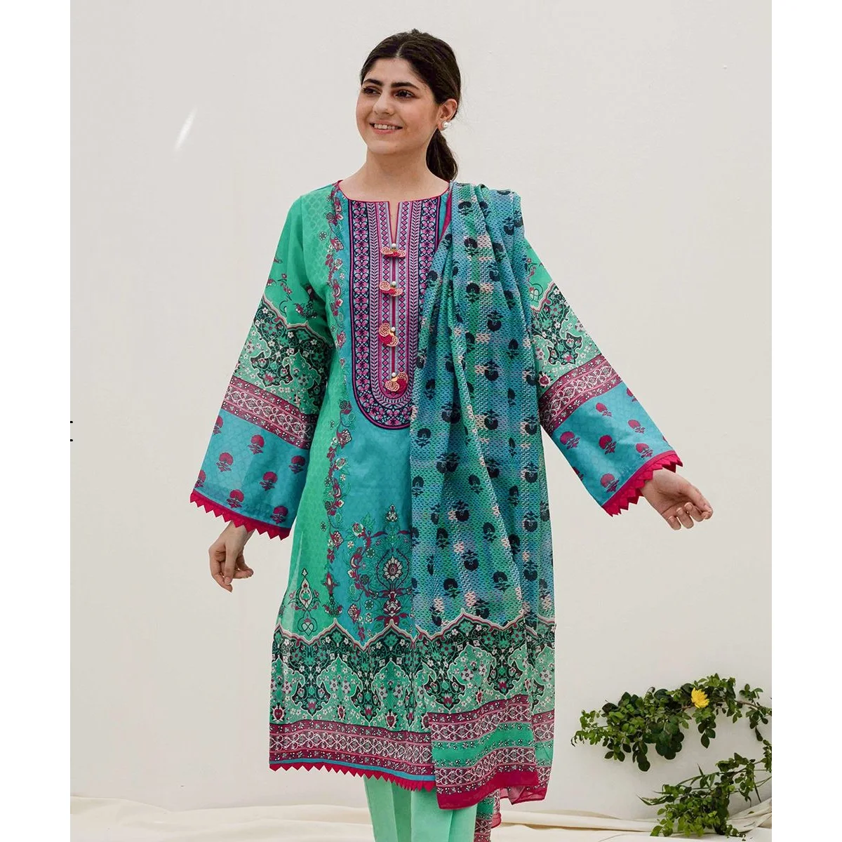 eggplant  lawn nice light colour shirt  Pakistan and india  suit summer and winter wear