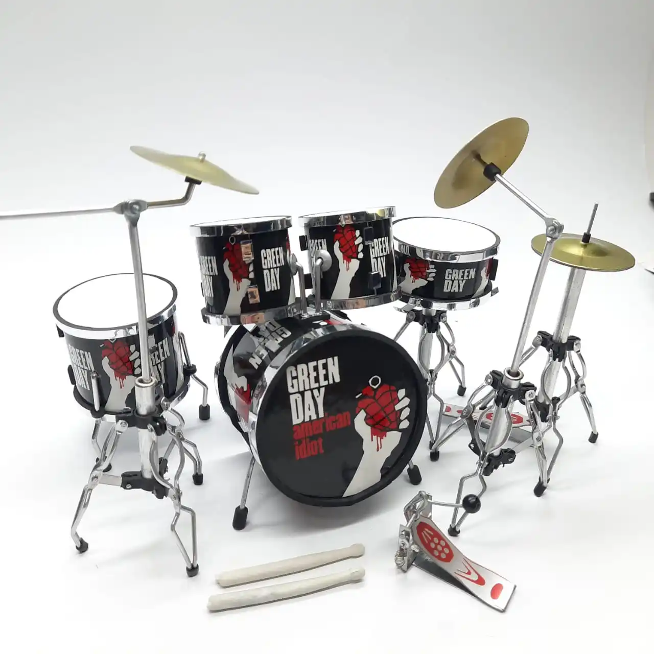 Miniature Drum small Miniature drum set small 1:12