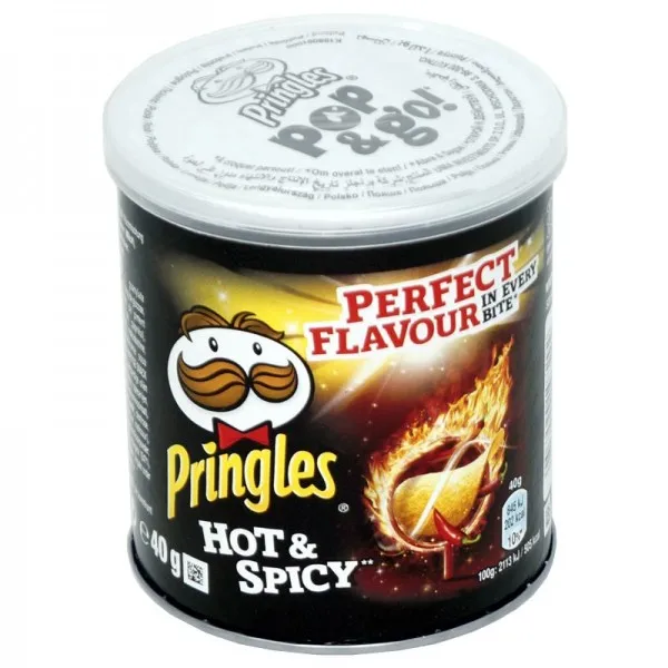 Pringles chips 40g Hot & Spicy