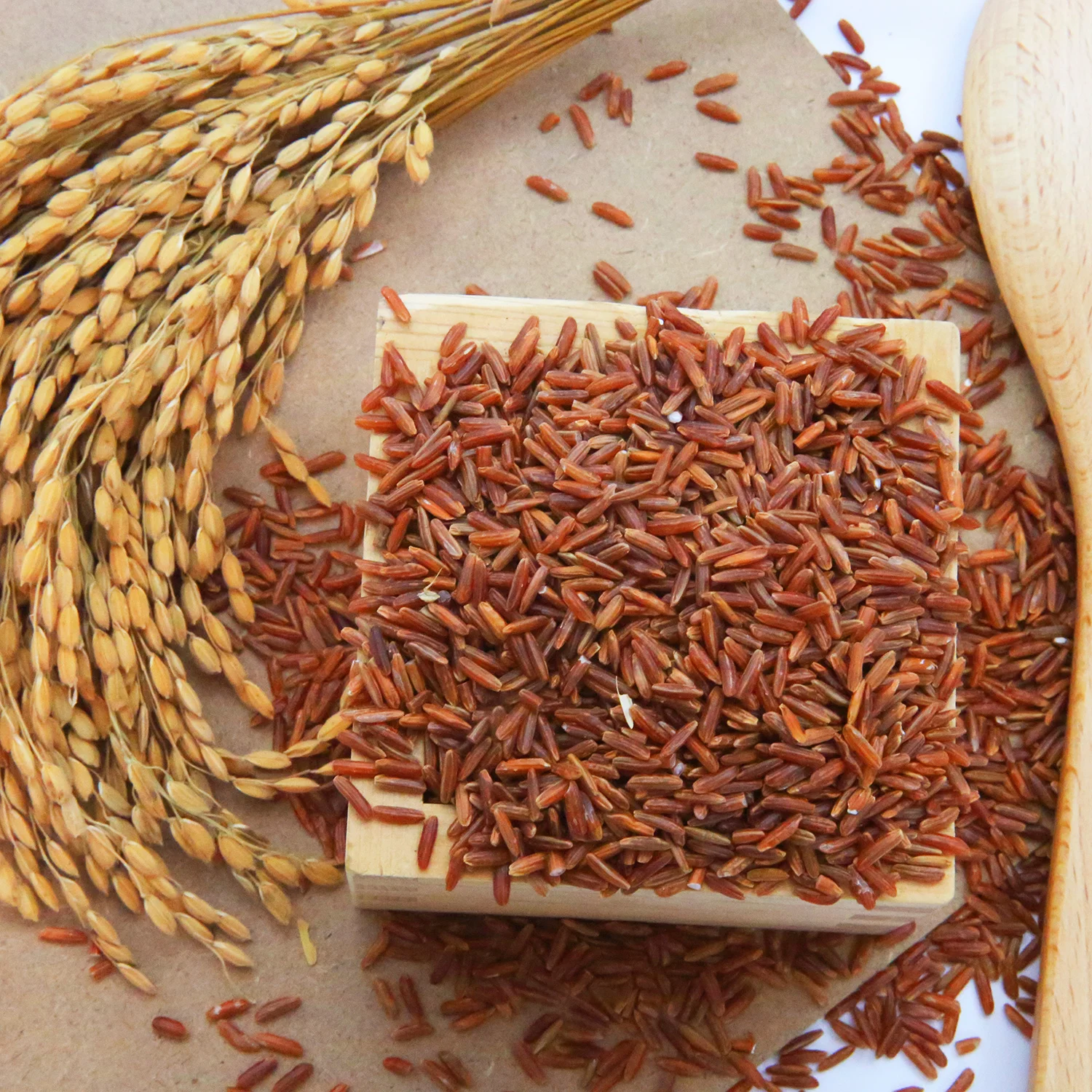 Вьетнамский высококачественный рис с длинным зерном свежий текущий год ароматический цельнозернистый красный