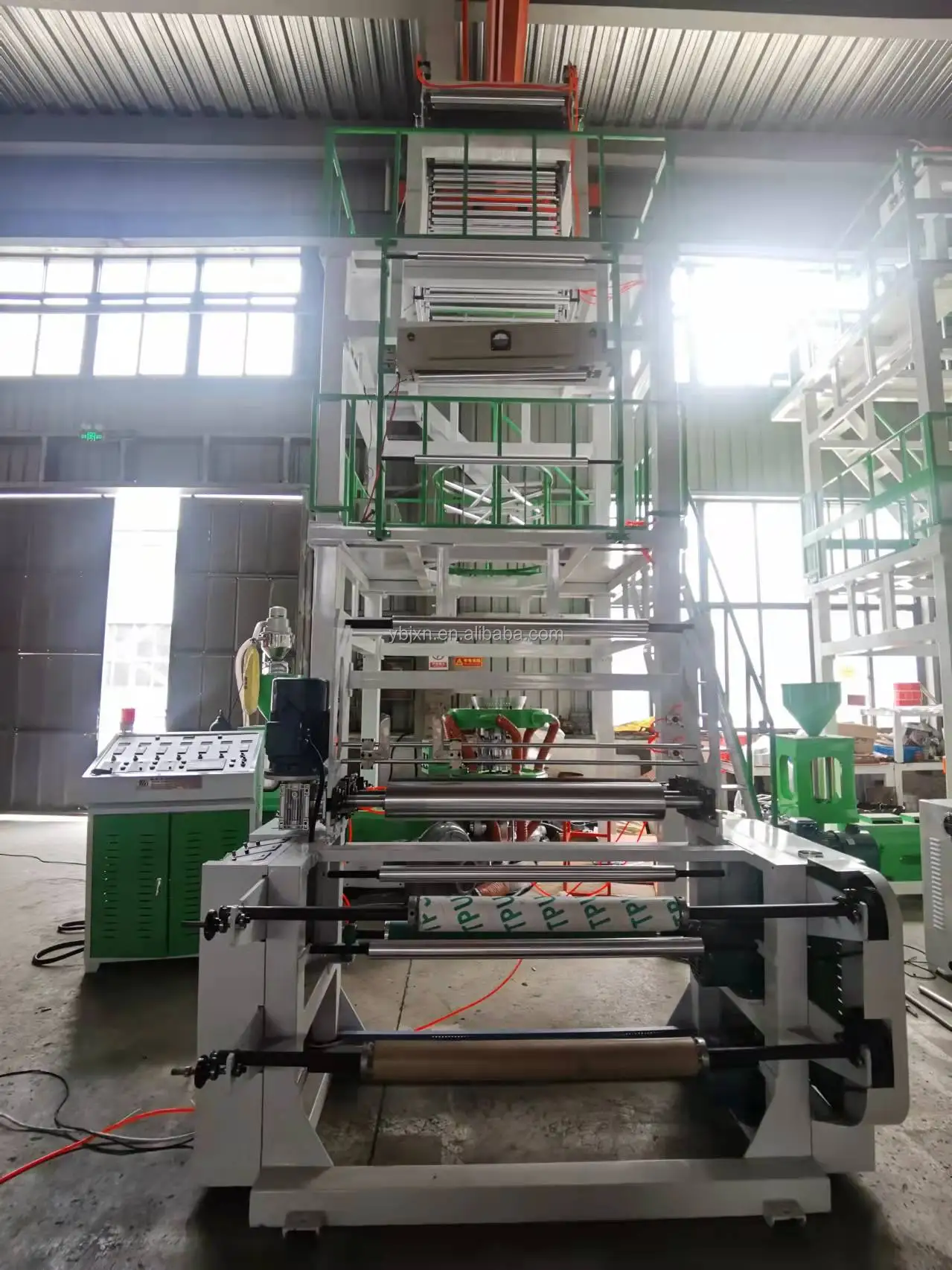 High Output High Speed  PE Plastic Film Blowing Machine