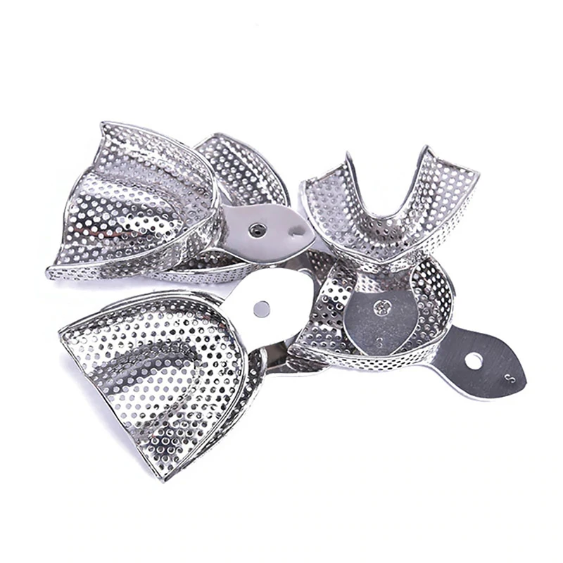 
Full Set Medical Dental Impression Trays Stainless Steel Dental Composite Implant Instruments Kit With Black Coated 