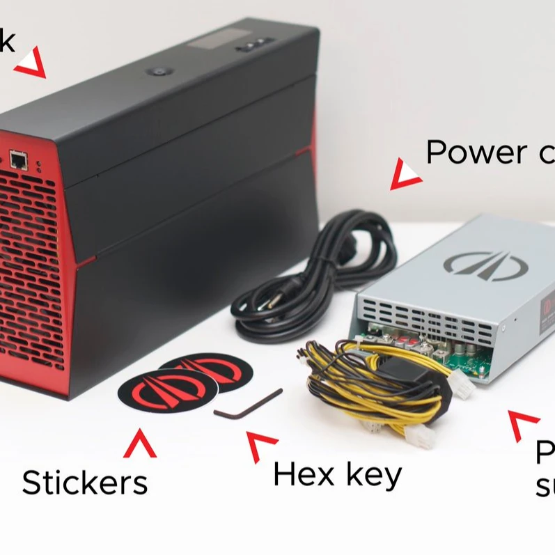 
Obelisk GRN1 Immersion Cuckatoo31+ Algorithm Asic Miner 840GPS Hashrate Include Bitcool Liquid New 