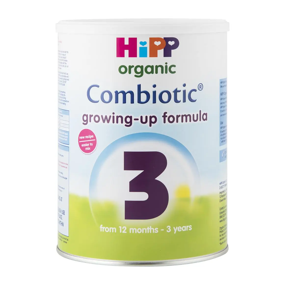Infant Baby Milk Hipp Organic Combiotic Stage 3 Growing Up Formula Milk 800g