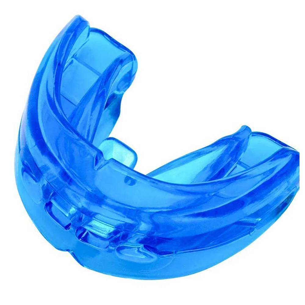 High Quality Double Mouth Guard Gum Shield Martial Arts Protection Mouth Guard Boxing