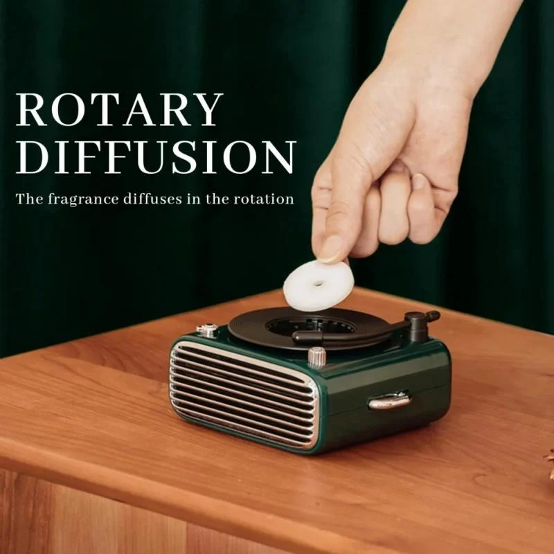 Фабричная мини-Колонка D10 BT сабвуфер для ароматерапии проигрыватель виниловых записей аудио настольный саундбокс с поддержкой TF/AUX/FM-радио