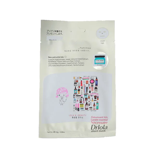 Best Selling Korean Skin Beauty Product Artist lola cream maskpack standard PET