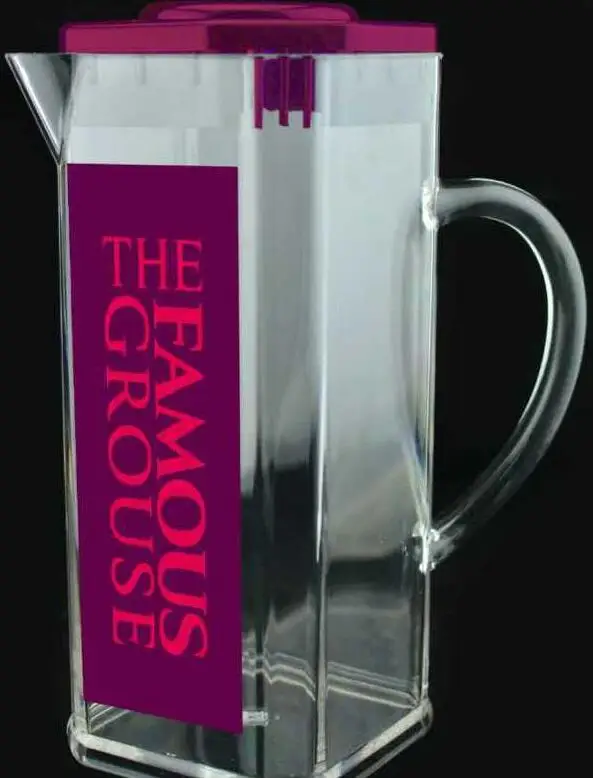 Pitcher, Plastic Pitcher, Plastic Jug, the Famous Goose Pitcher, Johnnie Walker Jug