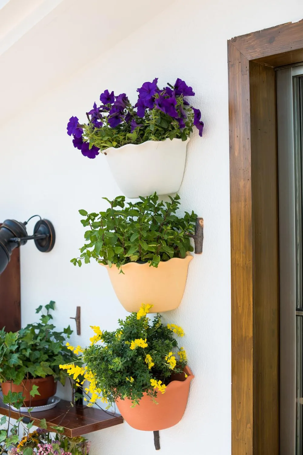  Домашняя Жилая дешевая оптовая продажа форма для цветочного горшка настенный подвесной Плантатор