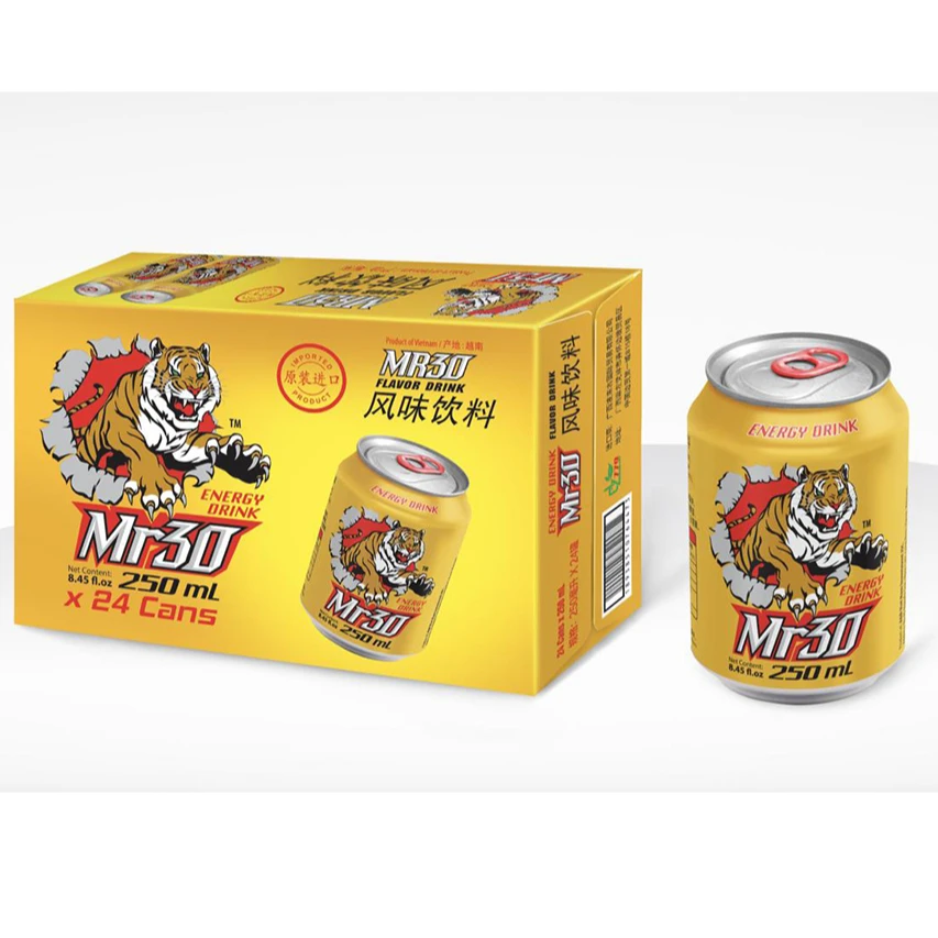  Дешевый OEM Красный горячий энергетический напиток 250 мл