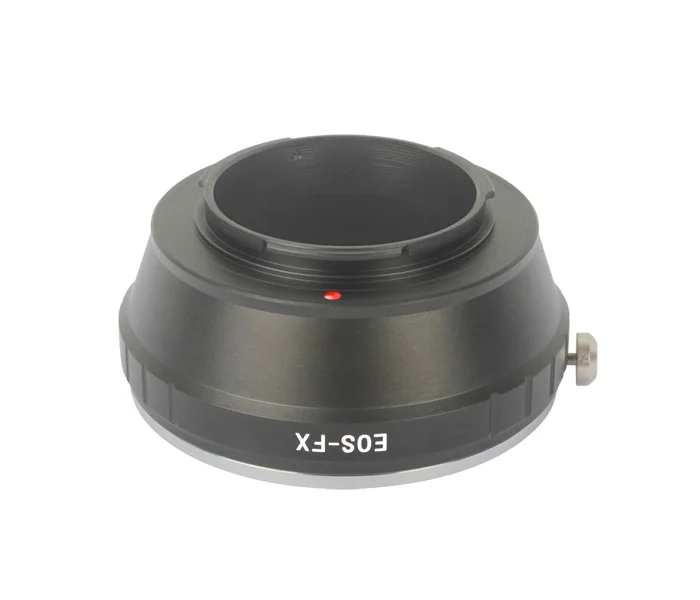 
OEM Aluminum And Brass Adjustable Lens Mount Adapter For EOS-FX With Silver Aperture, For Canon EOS Lenses For Fujifilm X-moun 
