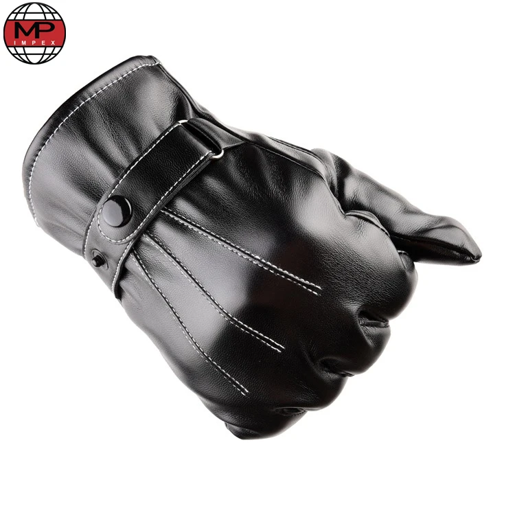 Custom Lining Winter Real Durable Leather Gloves Wholesale