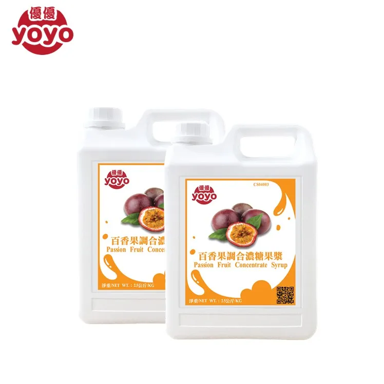Сироп для страстных фруктов производство фруктового сока Тайвань